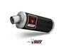 Silencieux MIVV Dakar - inox/noir Silencieux MIVV Dakar - inox/noir